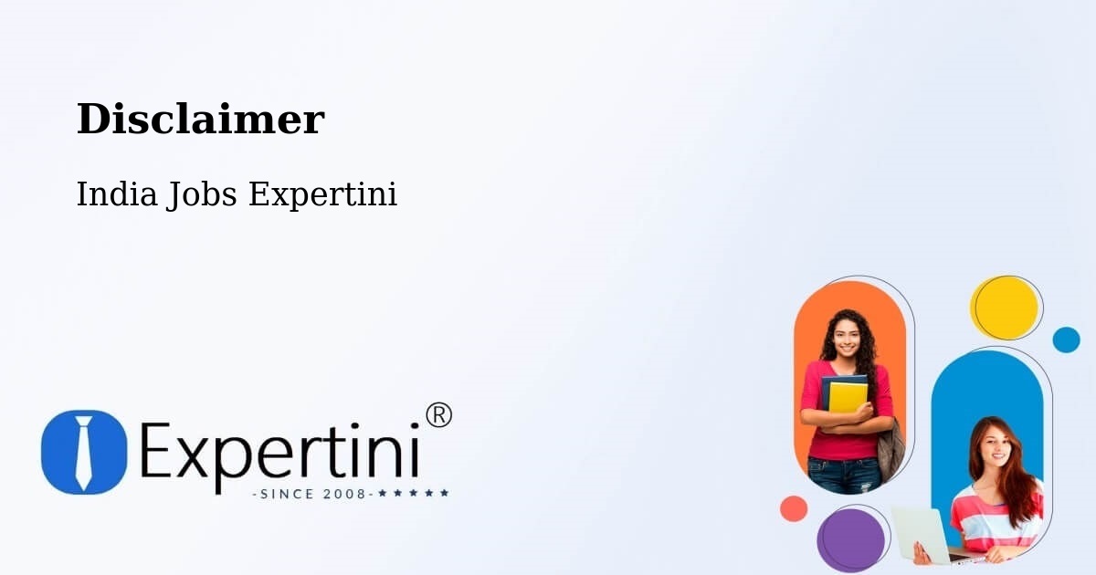 Disclaimer – Belagavi - India Jobs Expertini